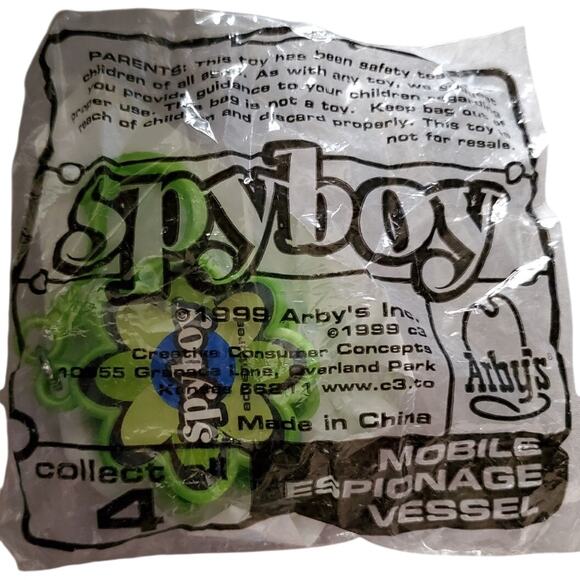 1999 Arbys Spyboy Toy New in Package - Picture 1 of 2